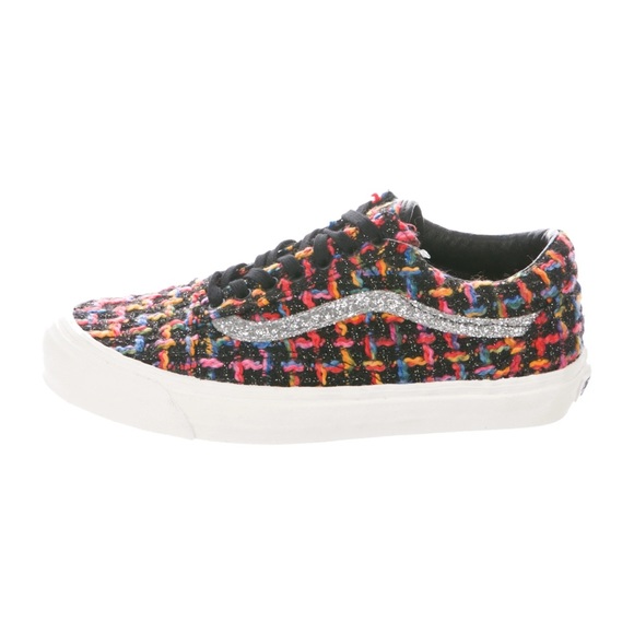 Barney's New York x Vans Tweed Low-Top Sneakers Limited Edition - Picture 2 of 2